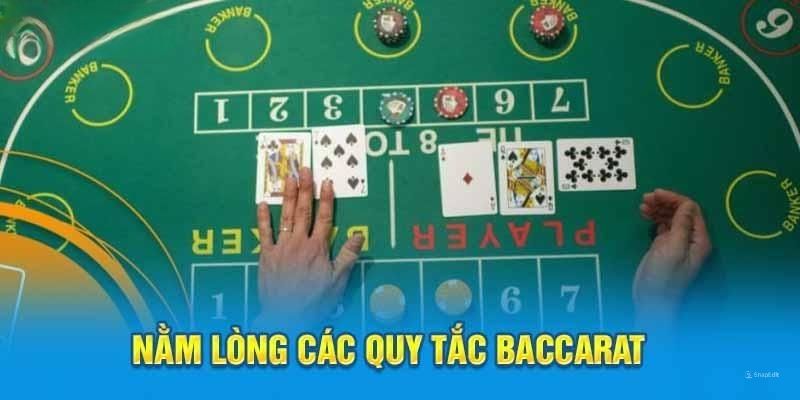 Cách chơi baccarat luôn thắng là bạn cần nắm kỹ luật cược