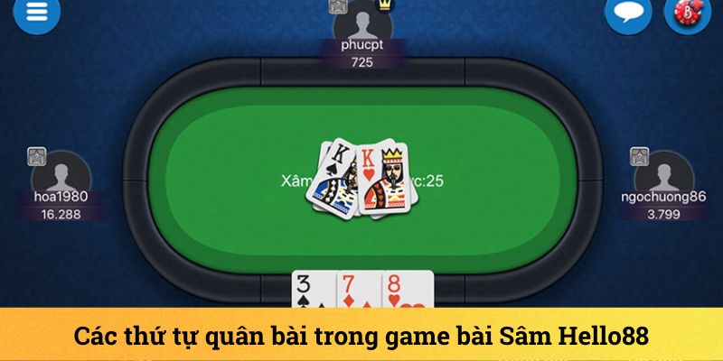 Thứ tự lớn nhỏ trong bài Sâm Hello88 mà bạn cần biết