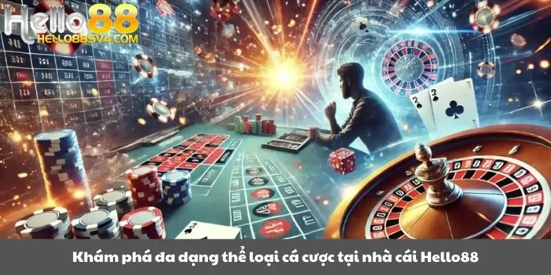 Khám phá đa dạng thể loại cá cược tại nhà cái Hello88