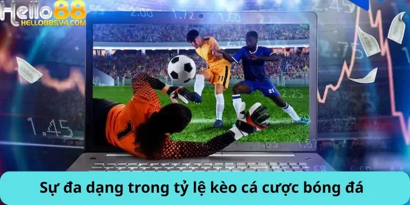 Sự đa dạng trong tỷ lệ kèo cá cược bóng đá